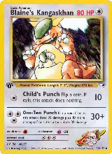 Blaine's Kangaskhan (036/132) — card price