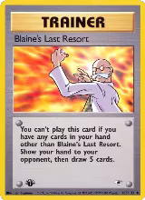 Blaine's Last Resort (105/132) — card price