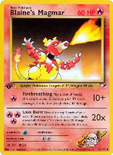 Blaine's Magmar (037/132) — card price
