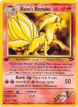 Blaine's Ninetales (021/132) — card price