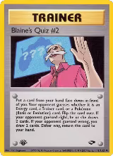 Blaine's Quiz #2 (111/132) — card price