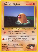 Brock's Diglett (067/132) — card price