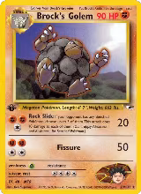 Brock's Golem (020/132), Gym Heroes — Pokémon card price