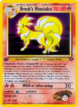 Brock's Ninetales (003/132), Gym Challenge — Pokémon card price