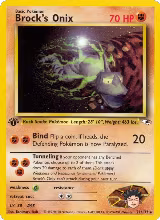 Brock's Onix (21) (021/132) — card price