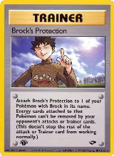 Brock's Protection (101/132) — card price
