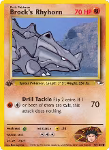 Brock's Rhyhorn (70) (070/132) — card price