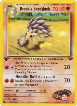 Brock's Sandslash (036/132) — card price