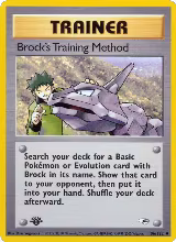 Brock's Training Method (106/132) — card price