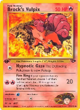 Brock's Vulpix (037/132) — card price