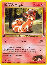 Brock's Vulpix (073/132) — card price