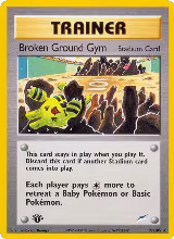 Broken Ground Gym (092/105) — card price
