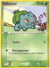 Bulbasaur - 045/100 (45/100), EX Crystal Guardians — Pokémon card price