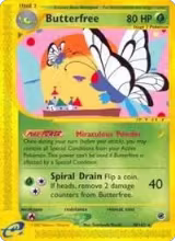 Butterfree (38) (038/165), Expedition — Pokémon card price
