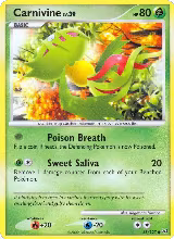 Carnivine (68) (68/127) — card price