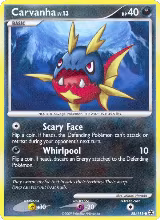 Carvanha (58/111) — card price