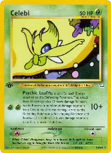 Celebi (16) (16/64), Neo Revelation — Pokémon card price