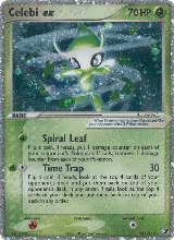 Celebi ex (117/115), EX Unseen Forces — Pokémon card price