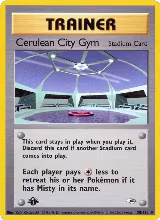 Cerulean City Gym (108/132) — card price