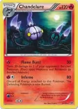 Chandelure - 20/99 (020/099) — card price