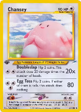 Chansey (031/105) — card price