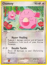 Chansey (20/115), EX Unseen Forces — Pokémon card price