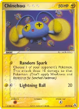Chinchou (50/92) — card price