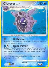 Cloyster (47/132) — card price