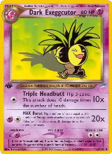 Dark Exeggcutor (033/105) — card price