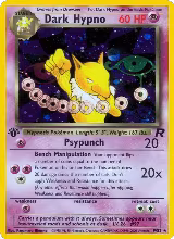 Dark Hypno (9) (09/82), Team Rocket — Pokémon card price