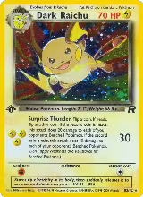 Dark Raichu (83/82), Team Rocket — Pokémon card price