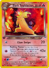 Dark Typhlosion (010/105), Neo Destiny — Pokémon card price