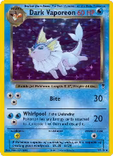 Dark Vaporeon (009/110), Legendary Collection — Pokémon card price