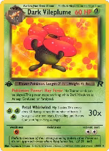 Dark Vileplume (30) (30/82) — card price
