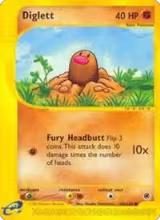 Diglett (106/165), Expedition — Pokémon card price