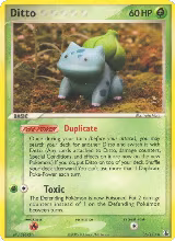 Ditto (Bulbasaur) (36/113), EX Delta Species — Pokémon card price