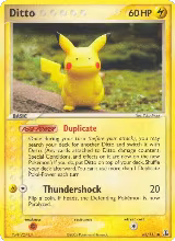 Ditto - 63/113 (Pikachu) (063/113), EX Delta Species — Pokémon card price