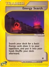 Energy Search (153/165) — card price