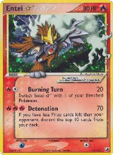 Entei Star (113/115), EX Unseen Forces — Pokémon card price
