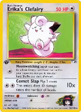 Erika's Clefairy (025/132), Gym Heroes — Pokémon card price