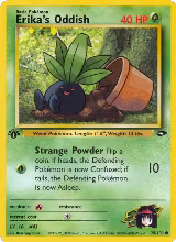Erika's Oddish (070/132) — card price