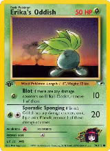 Erika's Oddish (78) (078/132) — card price