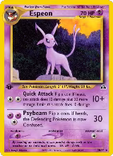 Espeon (20) (20/75), Neo Discovery — Pokémon card price
