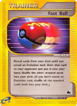Fast Ball (124/144) — card price