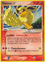 Flareon Star (100/108) — card price