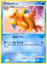 Floatzel (58) — card price