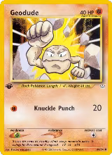 Geodude (44/64) — card price
