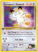 Giovanni's Meowth (74) (074/132) — card price
