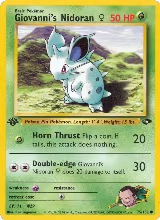 Giovanni's Nidoran F (075/132) — card price