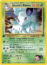 Giovanni's Nidorina (044/132) — card price